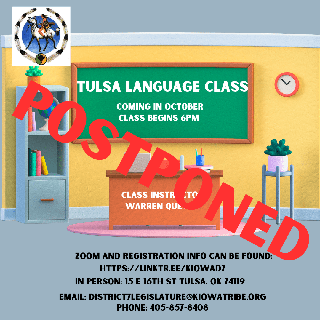 to Kiowa Tribe District 7 Kiowa Tribe